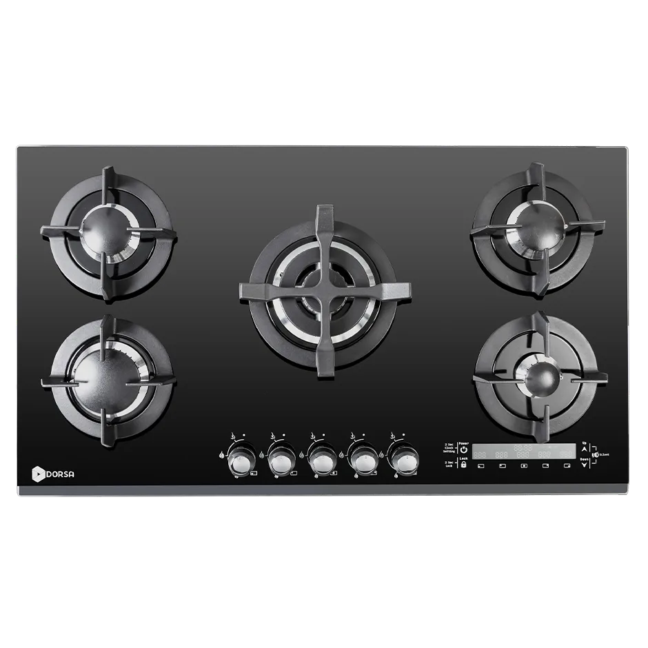 اجاق گاز شیشه ای درسا مدل DG2113-5M