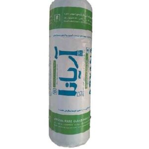 پشم شیشه آریانا 5 سانتی چگالی 14 یک طرف فویل دار